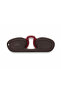 FIND MY Reader Rectangle Nose clip-on Reading Glass (Brown, 1.50 x)