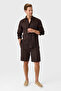 Coffee Linen Shirt - 4