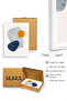 White Wooden Framed 2 Piece Set Painting Huhu9 - 2