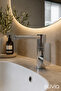 Chrome Sink Faucet 360 °   Swivel Single Handle Bathroom Sink Faucet Modern Stylish - 2