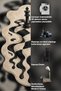 Sdt Artistic Illusionary Chess Patterned Cream Tone Abstract Woven Base Decorative Carpet Sdt1396 - 4
