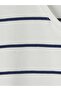 U-Neck Striped Women's Undershirt (S6) - 6