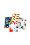 A5 Spiral School Notebook Set of 4 Checkered - 2
