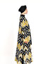 Single Kaftan Pareo over Hijab Swimsuit 6314 Yellow - 3
