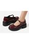 Harajuku Style Lolita Double Band Shoes - 3