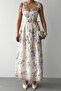 Premium Design Linen Dress with Straps and Thin Belt (Supported by Straps) - 8