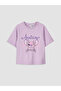 Trendlucky Farkıyla Angel Printed Glittery Girls' Set - 3