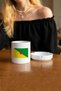 Country Gf French Guiana French Guiana Flag Flag Printed Ashtray Ashtray Gift - 2