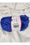 Puffy Cobalt Blue Hand Knitting Yarn 100Gr. 100 Meters. (1 Piece) - Color: 1221 - 2