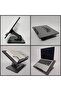 Book Reading, Laptop and Tablet Stand, Height Adjustable 360 °   Rotatable Foldable - 5