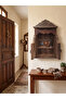 Wooden Hand-Carved Key Holder with Lid Entrance Hall Type Multi-Purpose Key Box