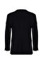 Black Men's Slim Fit Jacket Ace004262681_Syh - 7