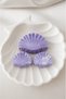 Seashell Design Hair Clip – Large Size Hairpin with Pink Effect, Strong Hold Stylish Accessory for Women & Young Girls