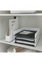 Document tray black/white metallic WOW - 3
