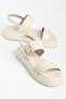 Women's Double-Strap Buckle Detailed Casual Sandals - 2