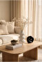 Nordic Bohemian Ceramic Look Matte Vase, 18 cm Large Size - 2