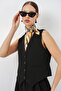 Women's Vest Pants Double Suit 30091 - Black