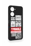 Vivo Y18 Compatible Fragile Patterned Silicone Case - 3