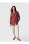 Lcw Everyday Women's Textured Shirt Tunic with Tie Detail - 2
