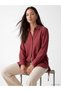 Lcw Everyday Women's Textured Shirt Tunic with Tie Detail