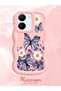 Vivo Y27S Compatible Case Camera Protector Pink Silicone Couple Phone Case Butterfly Pattern - 2