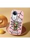 Vivo V50 Compatible Case Camera Protector Pink Silicone Couple Phone Case Spiderman Patterned - 2