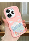 Infinix Smart 8 Plus Compatible Case Camera Protector Pink Silicone Couple Phone Case Landscape Pattern
