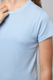 تي شيرت سادة برقبة دائرية وأكمام قصيرة - 6