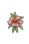 Design Your Own - Modular Lily Embroidered Brooch with Snap Fasteners (2 Pieces 70X90Mm)