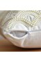Cozy Cushion Cover 30x50cm White Embellished Decorative Pillow - 3