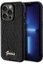 Sequin Script Metal Back Cover Plastic Black (iPhone 13 Pro Max) Code: GUHCP13XPSFDGSK