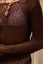 Posada Slim Fit Coffee Long Knitwear Dress - 7