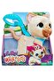 Walkalots Interactive Walking Cat Toy, Cream and Brown, Plush Pet with Leash, Ages 4+ - 2