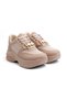 Mdl 672 Stone Detailed Lace-Up High-Sole Sports Shoes - 3