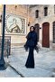 Asian Hijab Tulle Detailed Evening Dress - 3