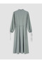 Original Hakim Collar Pleated Dress - 6