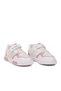 White Lilac Velcro Mesh Girls' Sports Shoes - 3