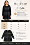 Medium Stone and Above Mother Combed Cotton Tunic 30600 - 7