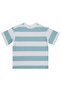 Basic Striped T-Shirt for 6-9 Years Old - Blue