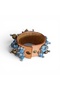 Handmade Beaded Bracelet Made from Donkey Skin