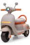 Whizzi Battery Operated Scooter for Kids | Electric Ride On Scooter with LED Lights, Music (Red)