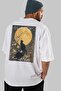 90 Cats for Cat Lovers Printed White Oversize T-Shirt 100% Cotton Unisex Cat Lover Premium Design - 7