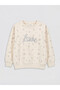 Esvab • Modern & Distinctive Zero Roba Collar Floral Girls' Sweatshirt