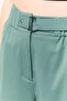 Women Solid Basic Shorts, Green - 3