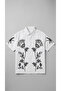 Front And Sleeve Placement Embroidery Half Sleeve Shirt - 3