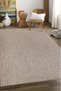 Jute Non-Slip Base Washable Taupe Rug Jute Kilim Rug Washable Knitted Taupe Sisal Kilim Rug - 2