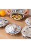 20 Pieces of Aluminum Plate Covers for Preserving Freshness, Heat Insulated Covers for Pots and Plates - 3