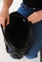 Women's Hand and Shoulder Bag – Stylish and Large Volume with Zipper Detail in Black - 4