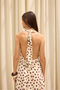 Manon Polka Dot Yellow Crop Skirt Set - 4