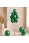 Dark Green Color Latex Pastel Balloon (30 cm) - 50 Pieces - 2